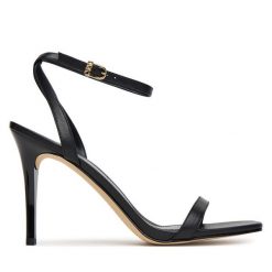 Sandały MICHAEL Michael Kors. Czarne sandały MICHAEL Michael Kors, bez wzorów, bez obcasa, na szpilce, bez zapięcia. Za 659.99 zł.