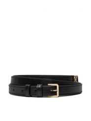Patrizia Pepe Pasek Damski 8W0039/L048-K103 Czarny. Czarne paski Patrizia Pepe, bez wzorów, ze skóry. Za 469.99 zł.