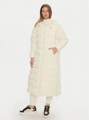 Guess Płaszcz zimowy V4BL04 WFYE2 Beżowy Regular Fit. Brązowe kurtki Guess, na zimę, s, z aplikacjami, z syntetyku, bez kaptura. Za 889.99 zł.