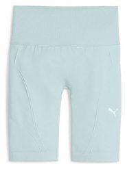 Puma Szorty sportowe "Shapeluxe Seamless 6`" w kolorze błękitnym rozmiar: XL. Niebieskie szorty sportowe Puma, bez wzorów, z materiału, z podwyższonym stanem, outdoorowe. Za 74.81 zł.