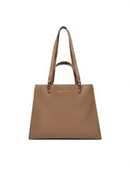 Valentino Torebka Stereo VBS8GV01 Beżowy. Brązowe torebki klasyczne Valentino, bez wzorów, ze skóry, bez dodatków. Za 369.99 zł.