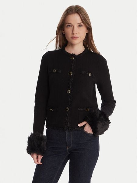 TWINSET Marynarka 252TT3040 Czarny Regular Fit. Czarne marynarki i żakiety Twinset, xl, bez wzorów, z syntetyku, bez ramiączek. Za 1,519.00 zł.