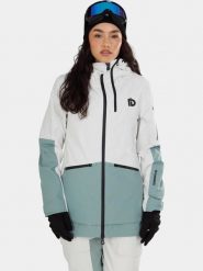 Kurtka Narciarska Damska Fundango Nashua ECO 3L. Białe kurtki narciarskie FUNDANGO, na zimę, l, bez wzorów, z materiału, bez kaptura, narciarskie. Za 699.00 zł.