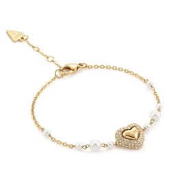 Bransoletka Guess. Żółte bransoletki Guess, złote. Za 231.99 zł.
