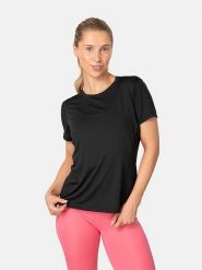 KARI TRAA Koszulka sportowa "Ava" w kolorze czarnym rozmiar: XL. Czarne t-shirty sportowe Kari Traa, xl, bez wzorów, z materiału, bez ramiączek, outdoorowe. Za 124.40 zł.
