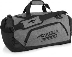 Torba sportowa pływacka na ramię 43l Aqua Speed. Czarne torby sportowe Aqua-Speed, bez wzorów, z materiału, na ramię, duże. Za 109.99 zł.