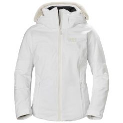 Damska kurtka narciarska Helly Hansen Verbier Infinity. Białe kurtki narciarskie Helly Hansen, na zimę, l, bez wzorów, z materiału, z kapturem, narciarskie. Za 2,399.20 zł.