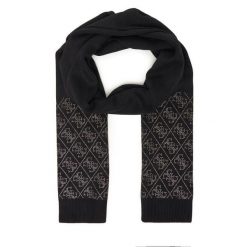 Szalik Guess. Czarne szaliki i kominy Guess, z aplikacjami. Za 299.99 zł.