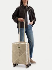 Nine West Walizka kabinowa CEO-NW-S-002-09 GOLD Złoty. Żółte walizki Nine West. Za 299.99 zł.