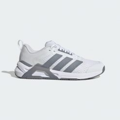 Buty treningowe Dropset Control. Białe buty treningowe adidas, bez wzorów, bez zapięcia. Za 399.00 zł.
