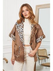 Joséfine Kurtka przejściowa "Ashmee" w kolorze karmelowym rozmiar: S. Brązowe kurtki Joséfine, s, bez wzorów, z futra, bez kaptura. Za 208.99 zł.