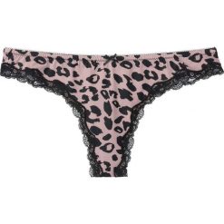 Stringi mini bonprix w cętki leoparda. Stringi marki bonprix. Za 29.99 zł.