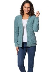 WITT WEIDEN Kardigan w kolorze turkusowym rozmiar: 40. Niebieskie swetry WITT WEIDEN, bez wzorów, bez ramiączek. Za 39.99 zł.