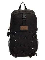 Beagles Plecak w kolorze czarnym - 24 x 38 x 14 cm rozmiar: onesize. Czarne plecaki Beagles, bez wzorów, z materiału, na ramię, bez dodatków. Za 70.74 zł.