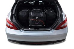 Torby Do Bagażnika Mercedes-Benz Cls Shooting Brake 2012-2017 4Szt Kjust. Czarne torby podróżne KJUST, bez wzorów, z kauczuku. Za 1,348.00 zł.