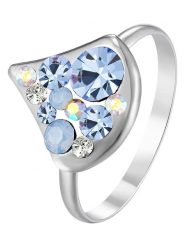 METROPOLITAN Pierścionek z kryształami Swarovski rozmiar: 56. Niebieskie pierścionki METROPOLITAN, z kryształem. Za 48.50 zł.