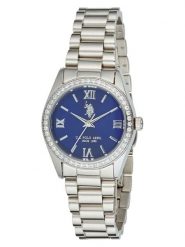 U.S. Polo Assn. Zegarek kwarcowy w kolorze srebrno-niebieskim rozmiar: onesize. Szare, analogowe zegarki U.S. Polo Assn., metalowe. Za 282.80 zł.