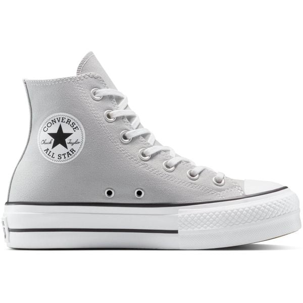 Buty sportowe Converse Chuck Taylor All Star Lift. Szare buty sportowe lifestyle Converse, bez wzorów, retro, bez zapięcia. Za 407.11 zł.