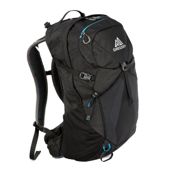 Plecak turystyczny Gregory Citro RC 24. Czarne plecaki Gregory, bez wzorów, bez dodatków. W wyprzedaży za 578.45 zł.