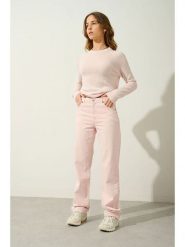 AUTHENTIC CASHMERE Kaszmirowy sweter "Ecrin" w kolorze jasnoróżowym rozmiar: XL. Różowe swetry AUTHENTIC CASHMERE, xl, bez wzorów, z kaszmiru, bez ramiączek. Za 356.61 zł.