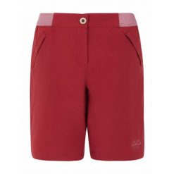Szorty damskie Protest Prtacacia. Czerwone szorty Protest, bez wzorów, z materiału. Za 282.50 zł.