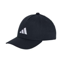 Czapka z daszkiem adidas czarna JD1328. Białe czapki z daszkiem adidas, na lato, bez wzorów, sportowe. Za 49.00 zł.