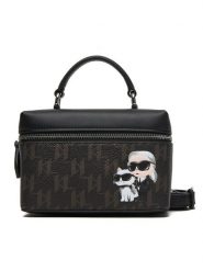 KARL LAGERFELD Torebka B1W32014 Brązowy. Brązowe torebki klasyczne KARL LAGERFELD, bez wzorów, ze skóry, bez dodatków. Za 649.99 zł.