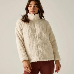 Damska bluza polarowa Ayana z zamkiem błyskawicznym. Zielone bluzy bez kaptura Regatta, na zimę, bez wzorów, z materiału, bez kaptura, trekkingowe. Za 229.99 zł.