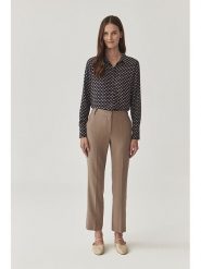 TATUUM Spodnie chino w kolorze szarobrązowym rozmiar: 40. Brązowe chinosy Tatuum, bez wzorów. Za 161.73 zł.