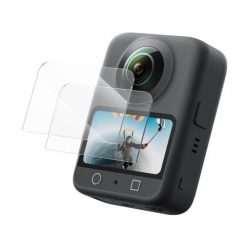 Zestaw szkieł ochronnych Telesin DJI Osmo 360. Brązowe zegarki sportowe Telesin. Za 19.00 zł.