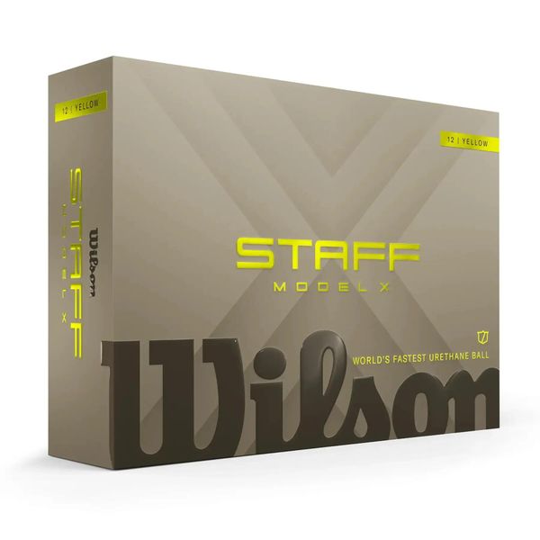 Piłeczki golfowe Wilson Golf Staff X (x12). Żółte swetry Wilson, m, bez wzorów, sportowe, bez ramiączek. Za 294.50 zł.