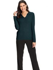 WITT WEIDEN Wełniany sweter w kolorze zielonym rozmiar: 52. Zielone swetry WITT WEIDEN, bez wzorów, z wełny, bez ramiączek. Za 118.56 zł.