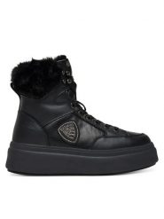 Blauer Botki F5EMERY01/LEA Czerwony. Czerwone botki Blauer, bez wzorów, ze skóry, bez obcasa, na płaskiej podeszwie, bez zapięcia. Za 589.99 zł.