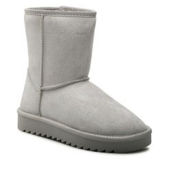 Śniegowce Jenny Fairy. Szare śniegowce Jenny Fairy, bez wzorów, bez zapięcia. Za 159.99 zł.