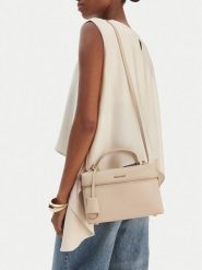 GINO ROSSI Torebka EO-LX10265 Écru. Torebki klasyczne Gino Rossi, bez wzorów, z materiału, bez dodatków. Za 229.99 zł.