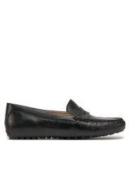 Caprice Mokasyny 9-24651-42 Czarny. Czarne mokasyny Caprice, bez wzorów, ze skóry. Za 229.99 zł.