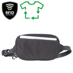 LIFEVENTURE Saszetka RFID TRAVEL BELT POUCH grey. Szare nerki i saszetki Lifeventure, bez wzorów, z materiału, bez dodatków. Za 212.00 zł.