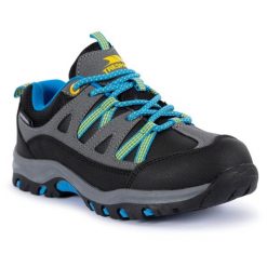 Trespass Gillon Low Cut Ii - Czarne buty unisex o niskim kroju. Czarne buty trekkingowe Trespass, bez zapięcia. W wyprzedaży za 230.60 zł.