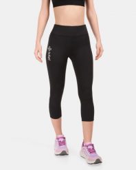 Damska legginsy fitness 3/4 Kilpi AMIRA-W. Czarne legginsy Kilpi, bez wzorów, z nylonu. Za 256.81 zł.