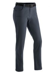 Maier Sports Spodnie softshellowe "Perlit" w kolorze granatowym rozmiar: 48. Niebieskie spodnie dresowe Maier Sports, bez wzorów, z materiału. Za 312.58 zł.