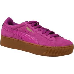 Puma Vikky Platform 363287-04 36 Różowe. Czerwone buty sportowe lifestyle Puma, bez wzorów, ze skóry, sportowe, bez zapięcia, puma vikky. W wyprzedaży za 229.99 zł.