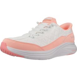 Buty SKECHERS SLIP-INS VAPOR FOAM Biały. Białe buty sportowe lifestyle Skechers, bez wzorów, z syntetyku, sportowe, bez zapięcia. Za 349.99 zł.