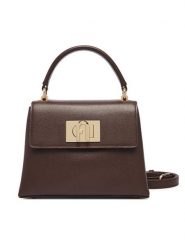 Furla Torebka 1927 Mini Top Handle WB00109 ARE000 4284S Brązowy ciemny. Brązowe torebki klasyczne Furla, bez wzorów, ze skóry, bez dodatków. Za 1,779.00 zł.