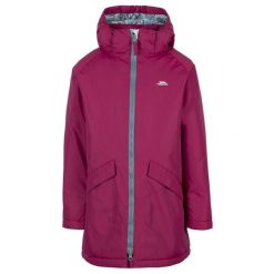 Trespass Observe - Damska kurtka przeciwdeszczowa Tp50 Berry. Fioletowe kurtki Trespass, bez wzorów, z dżerseju, bez kaptura. Za 317.99 zł.