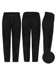 Sublevel Spodnie w kolorze czarnym rozmiar: XXL. Czarne spodnie materiałowe Sublevel, bez wzorów, z materiału, z podwyższonym stanem. Za 82.83 zł.