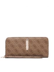 Guess Portfel Yvonne Logo Slg SWSG23 78146 Brązowy. Brązowe portfele Guess, z aplikacjami, ze skóry. Za 294.99 zł.