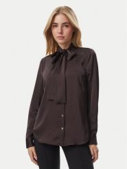 MICHAEL Michael Kors Koszula MF640I8AYJ Brązowy ciemny Regular Fit. Brązowe koszule MICHAEL Michael Kors, m, bez wzorów, bez kołnierzyka, bez ramiączek. Za 859.99 zł.