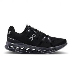 Buty do biegania damskie On Cloudsurfer 7. Czarne buty do biegania On, bez wzorów, z materiału, bez zapięcia, do biegania. Za 1,007.00 zł.