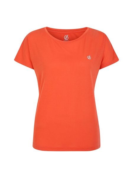 Dare 2b Koszulka sportowa "Persisting" w kolorze pomarańczowym rozmiar: 36. Pomarańczowe t-shirty sportowe Dare 2b, bez wzorów, z materiału, bez ramiączek, outdoorowe. Za 39.95 zł.