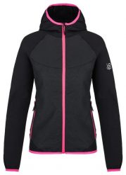 Damska kurtka softshell Loap Urdita czarna. Czarne kurtki przejściowe sportowe Scarpa, na jesień, s, bez wzorów, z elastanu, z kapturem, do biegania. Za 229.99 zł.